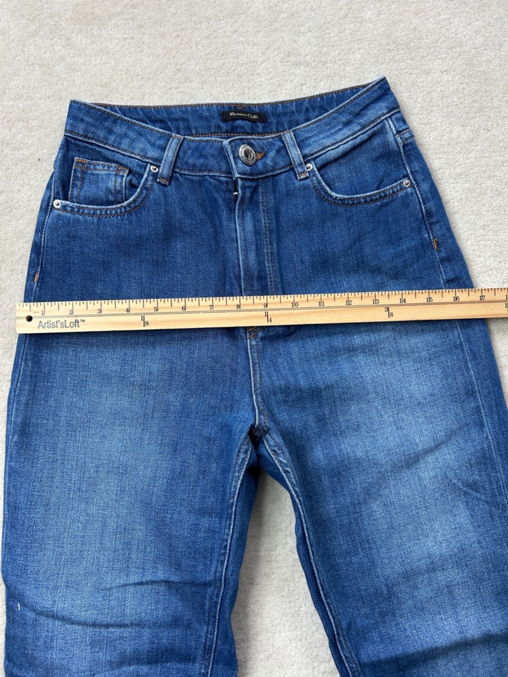 Massimo Dutti High Rise Mom Jeans Size 2 - Picture 14 of 14